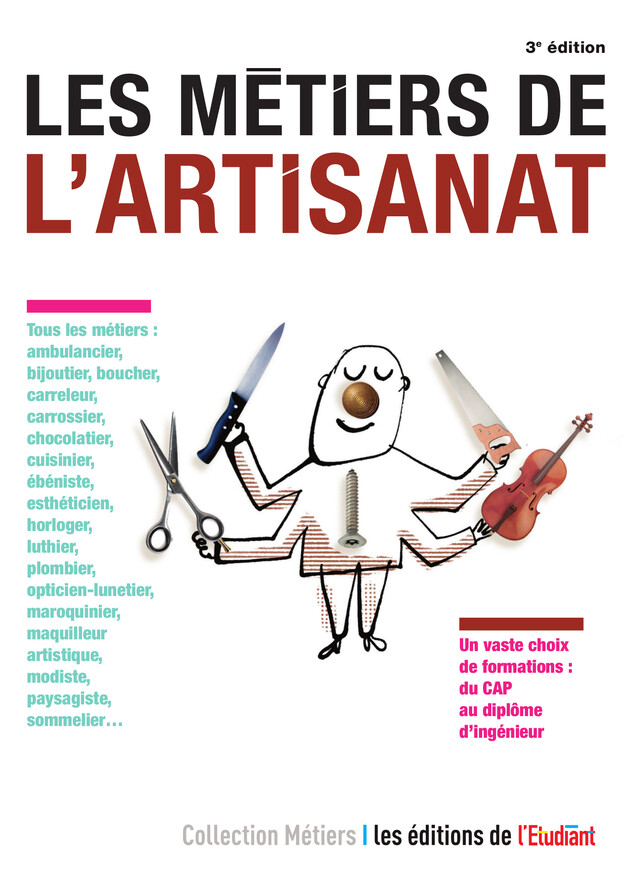 Les Métiers de l'artisanat - Daisy Le Corre - L'Etudiant Éditions