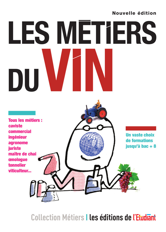 Les Métiers du vin - Géraldine Dauvergne - L'Etudiant Éditions