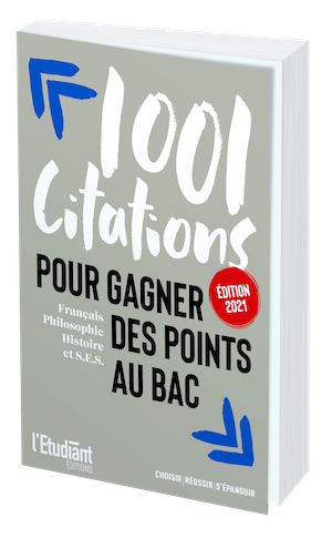 1 001 CITATIONS POUR GAGNER DES POINTS AU BAC -  - L'Etudiant Éditions